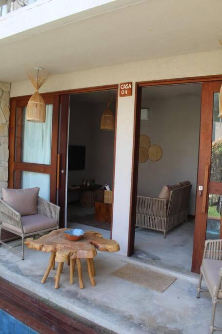 Casa De Luxo Na Praia Do Patacho - Cond. Azulu, Casa 04 Villa Pôrto de Pedras Exteriör bild
