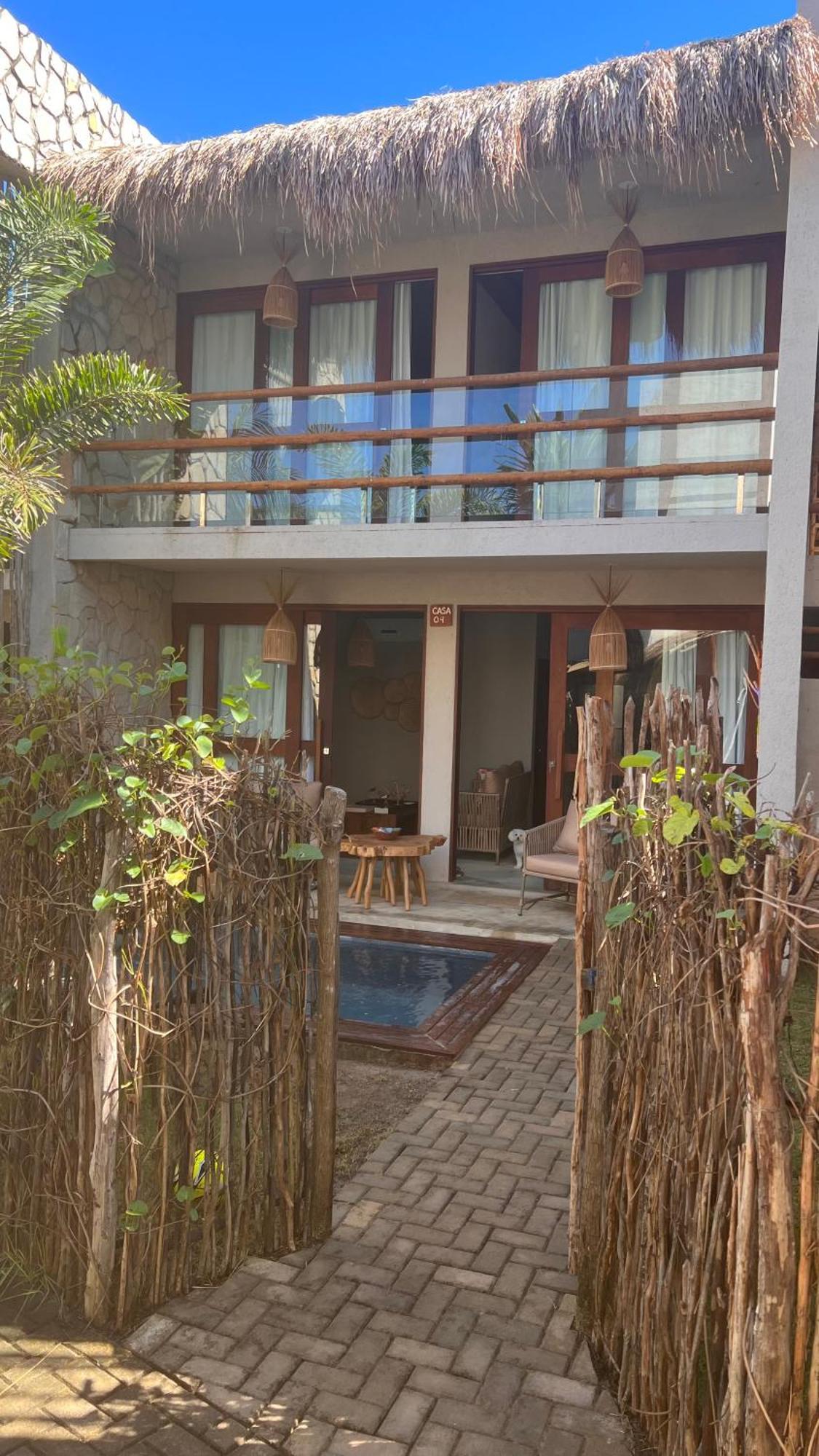 Casa De Luxo Na Praia Do Patacho - Cond. Azulu, Casa 04 Villa Pôrto de Pedras Exteriör bild